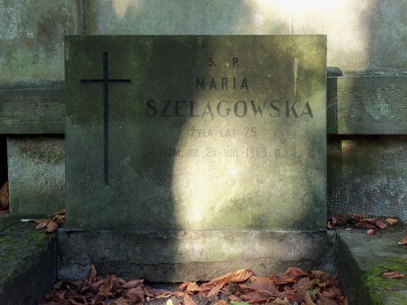 Zdjęcie grobu Maria Szelągowska (2)