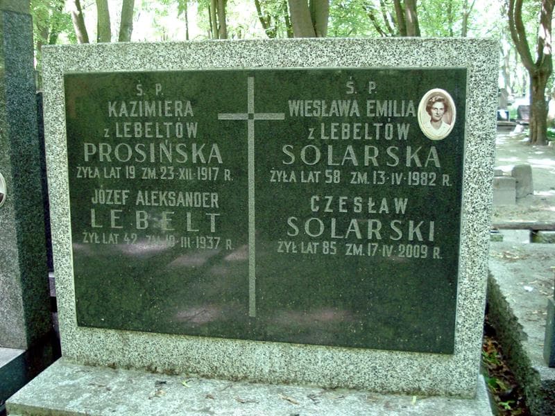 Zdjęcie grobu Józef Aleksander Lebelt (1)
