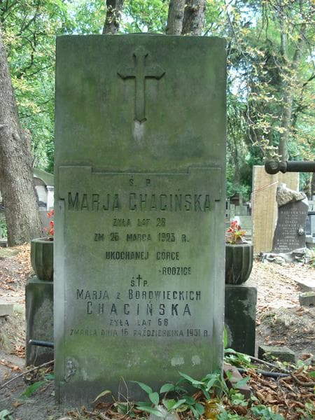 Zdjęcie grobu Marja Chacińska (2)