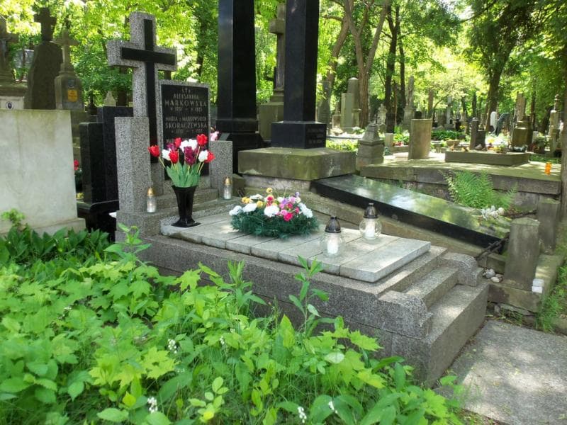 Zdjęcie grobu Aleksandra Markowska (1)