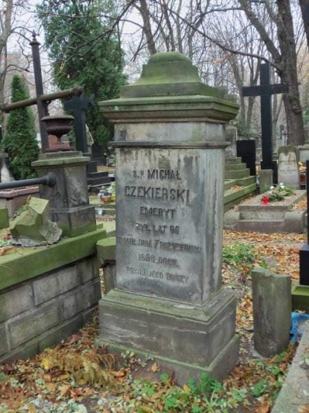Zdjęcie grobu Michał Czekierski (2)