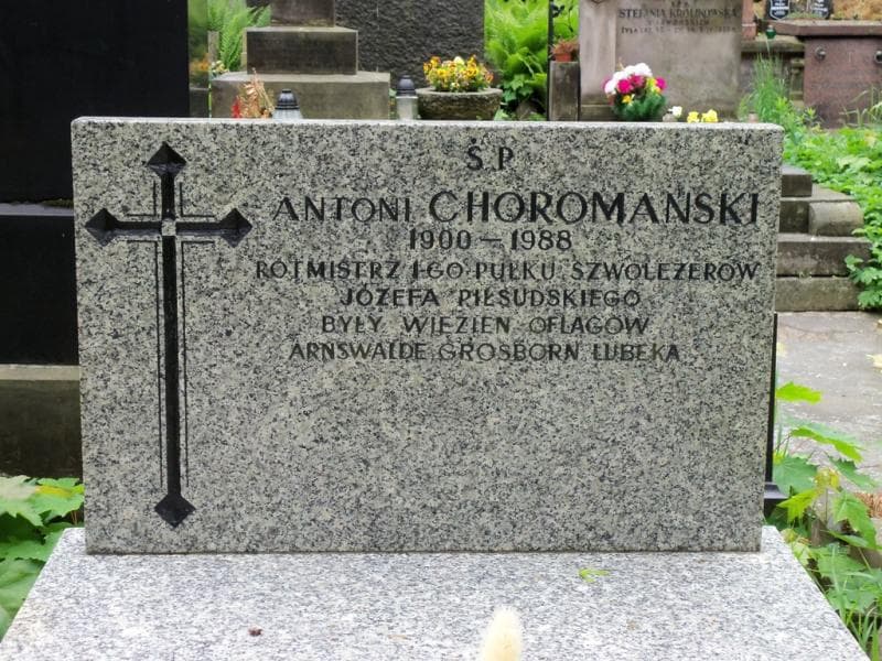Zdjęcie grobu Antoni Choromański (2)