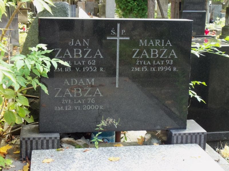 Zdjęcie grobu Jan Zabża (2)