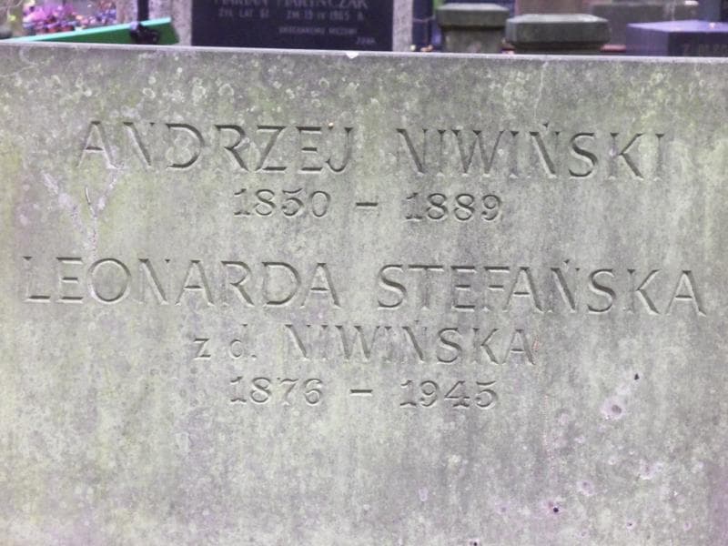 Zdjęcie grobu Andrzej Niwiński (2)
