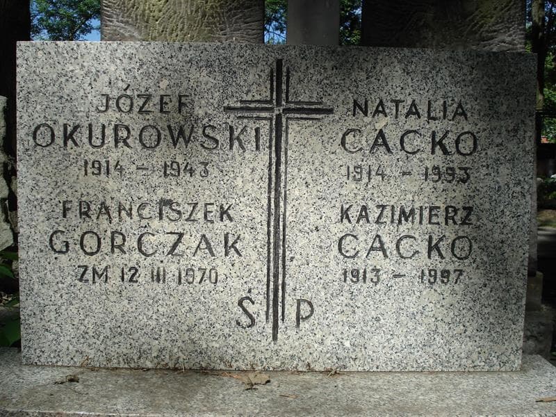 Zdjęcie grobu Józef Okurowski (2)