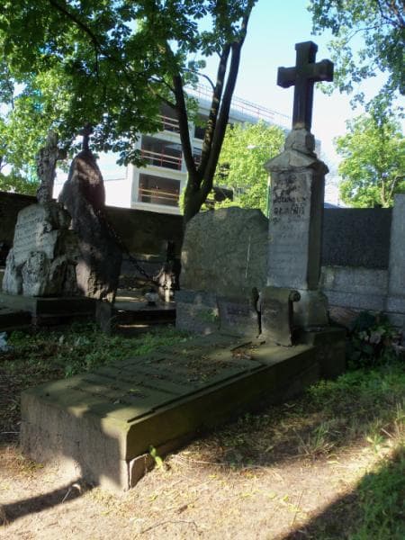 Zdjęcie grobu Aleksandra Słąnka (1)