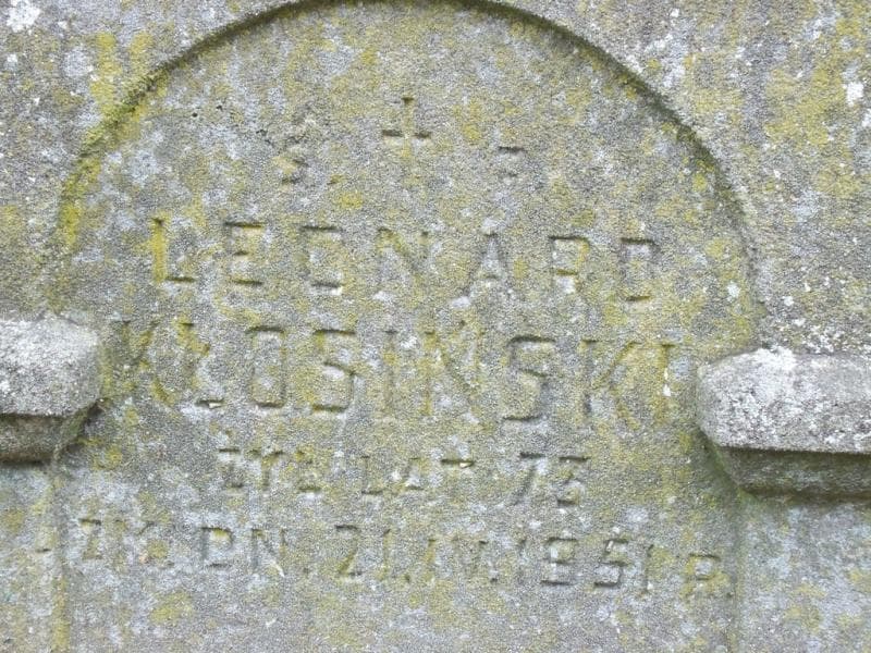 Zdjęcie grobu Leonard Kłosiński (2)