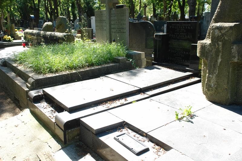 Zdjęcie grobu Stefania Bernhardtowa (1)