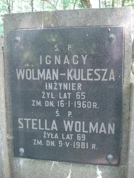 Zdjęcie grobu Stella Wolman (2)