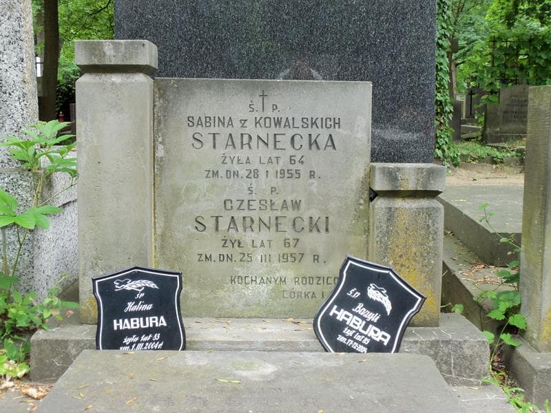 Zdjęcie grobu Bazyli Habura (2)