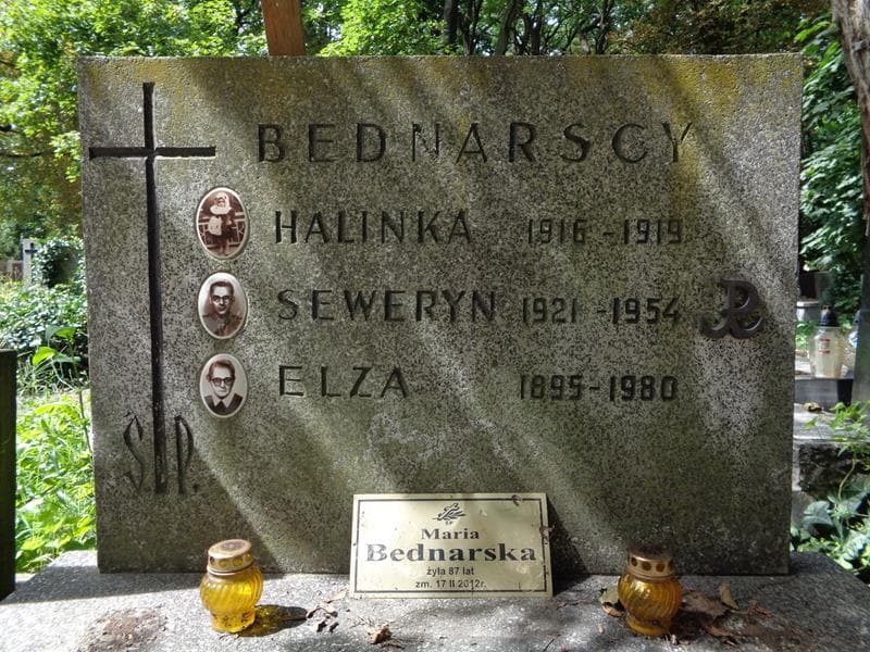 Zdjęcie grobu Halinka Bednarska (2)