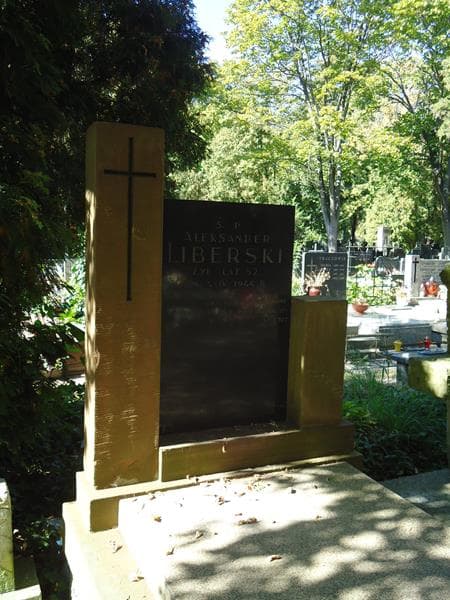 Zdjęcie grobu Aleksander Liberski (2)