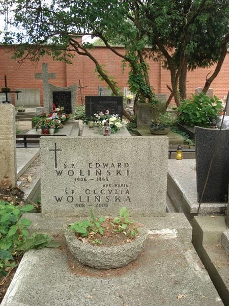 Zdjęcie grobu Cecylia Wolińska (2)