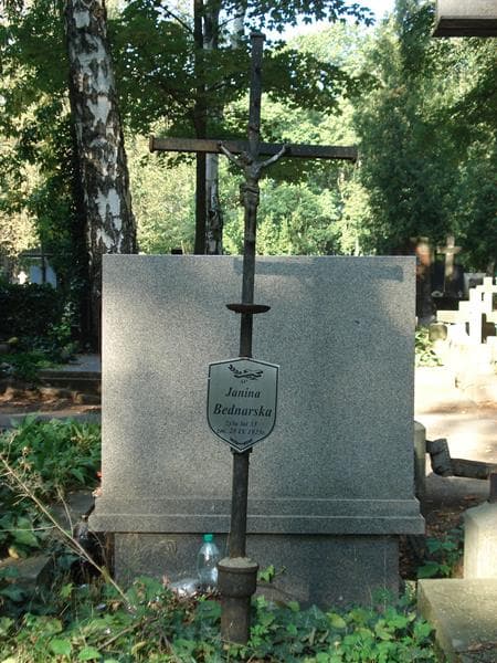 Zdjęcie grobu Janina Bednarska (2)