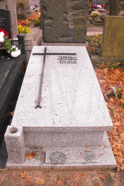 Zdjęcie grobu: Teodozja Adamiecka
