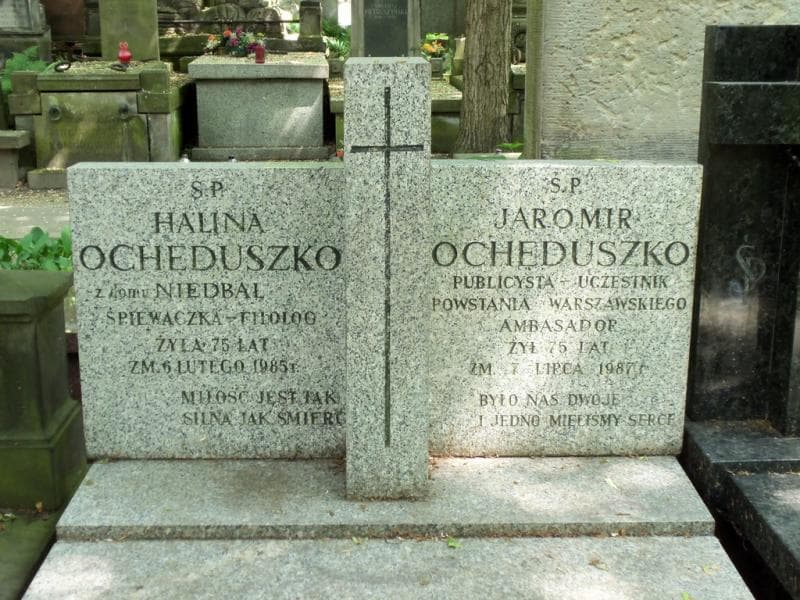 Zdjęcie grobu Halina Ochęduszko (2)