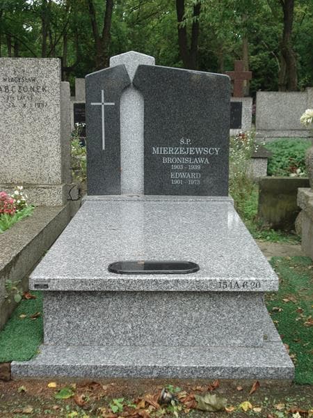 Zdjęcie grobu: Bronisława Mierzejewska