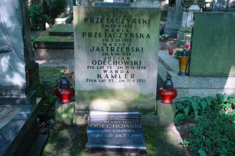 Zdjęcie grobu Julian Odechowski (2)