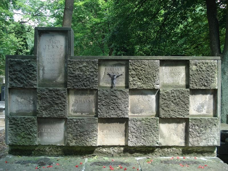 Zdjęcie grobu Leon Jensz (2)