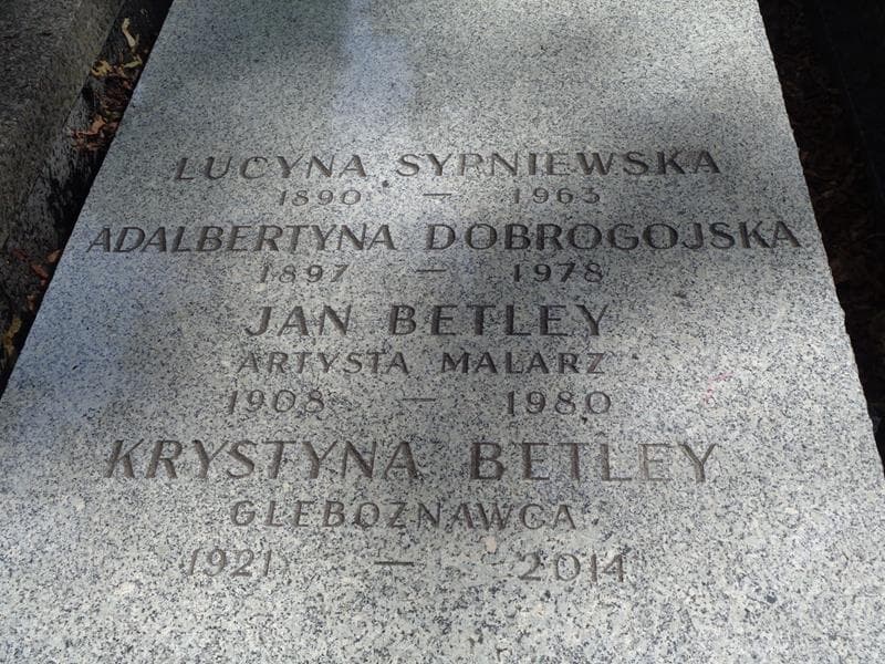 Zdjęcie grobu Krystyna Betley (2)