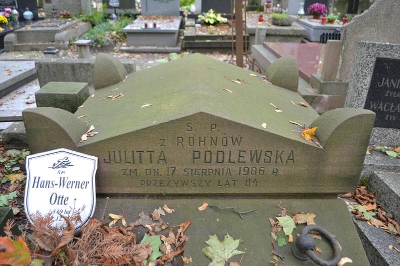 Zdjęcie grobu Julitta Podlewska (2)
