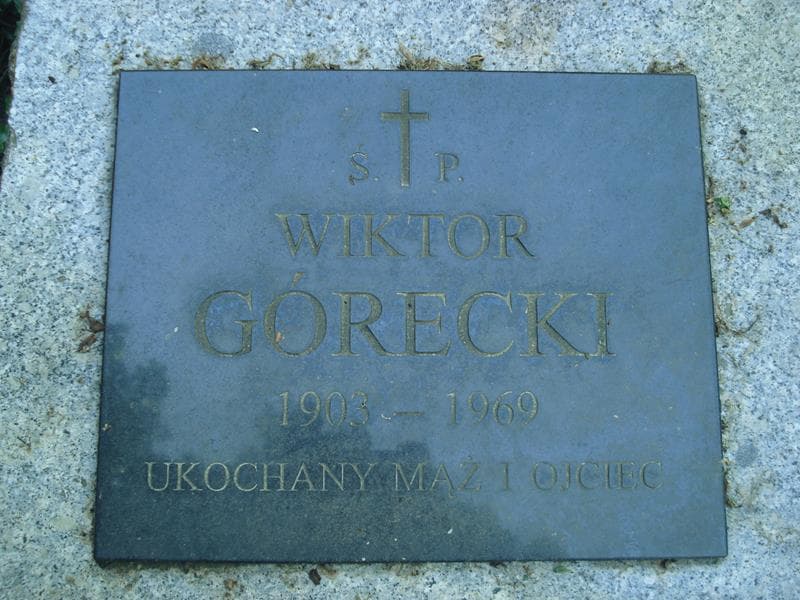 Zdjęcie grobu Wiktor Górecki (1)