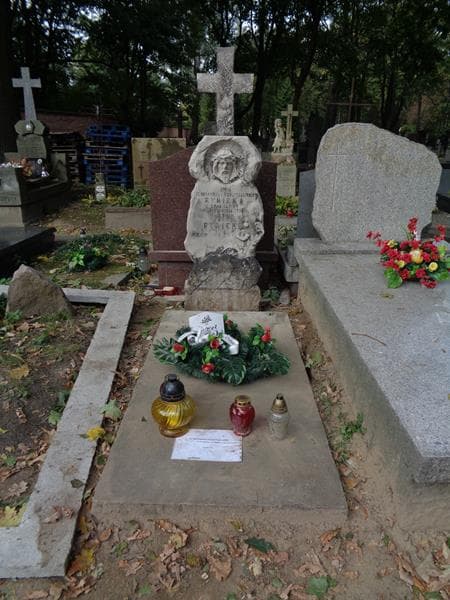 Zdjęcie grobu Aleksandra Rybicka (1)