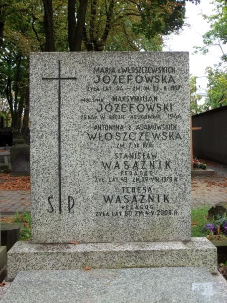 Zdjęcie grobu Teresa Wasążnik (2)
