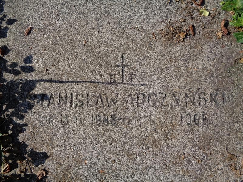 Zdjęcie grobu Stanisław Abczyński (2)