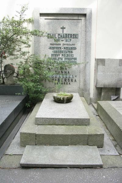 Zdjęcie grobu Emil Chaberski (2)