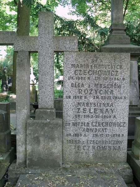 Zdjęcie grobu Maria Czechowicz (2)
