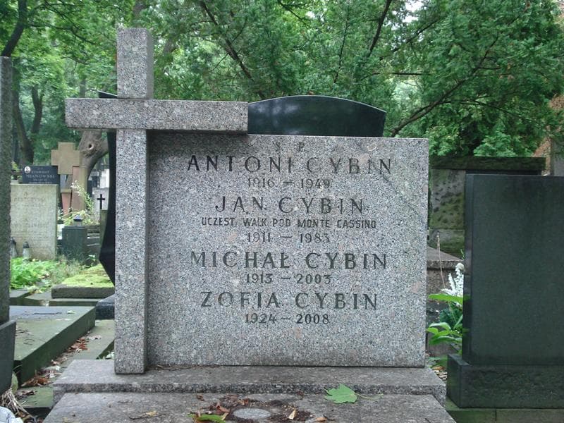 Zdjęcie grobu Zofia Cybin (2)