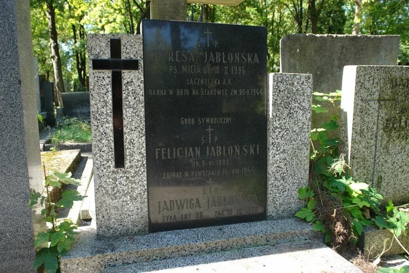 Zdjęcie grobu Jadwiga Jabłońska (2)