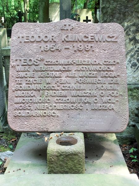 Zdjęcie grobu Teodor Klincewicz (2)