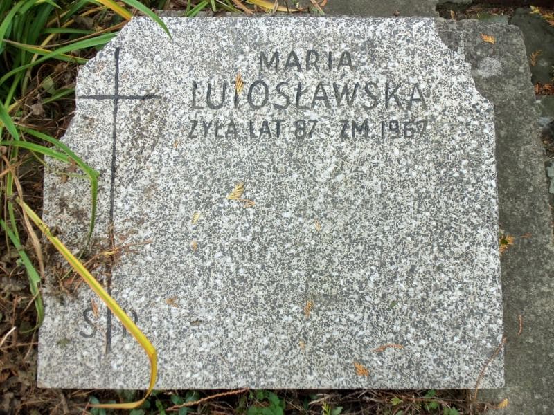 Zdjęcie grobu Maria Lutosławska (2)