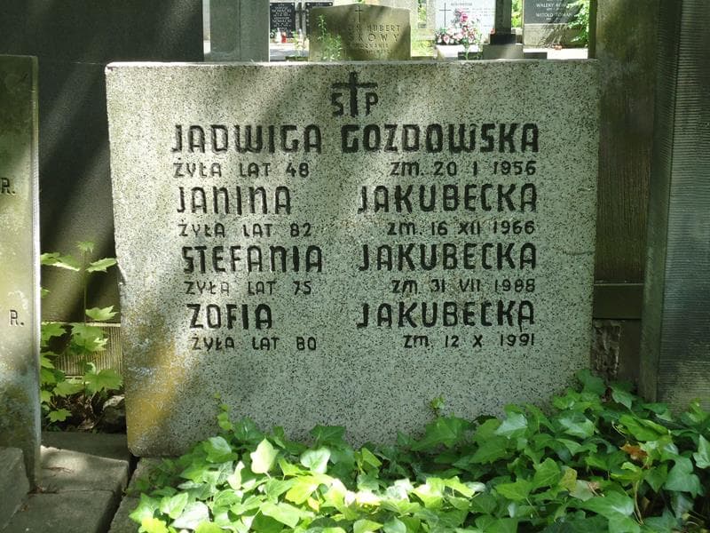 Zdjęcie grobu Janina Jakubecka (2)