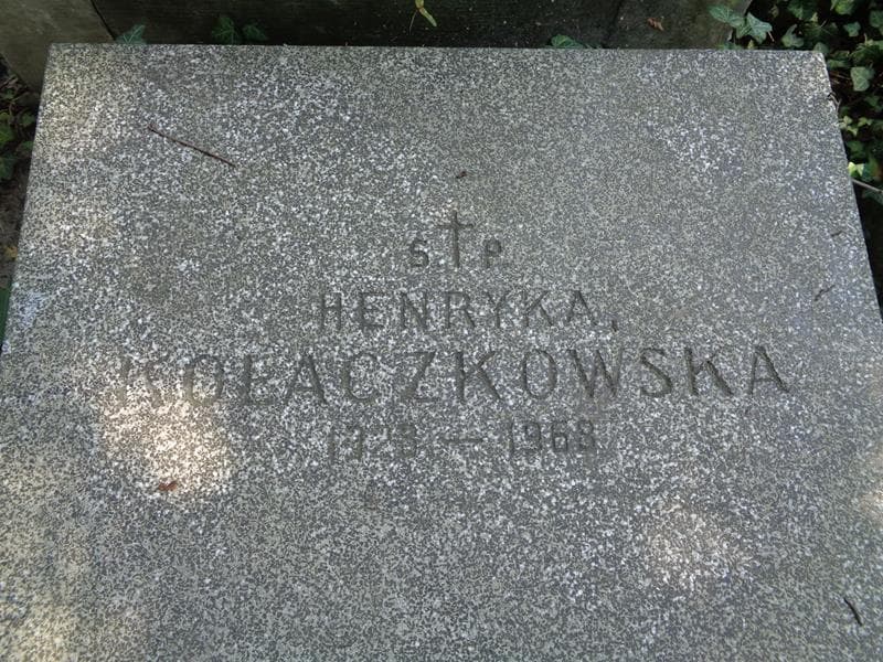 Zdjęcie grobu Henryka Kołaczkowska (2)