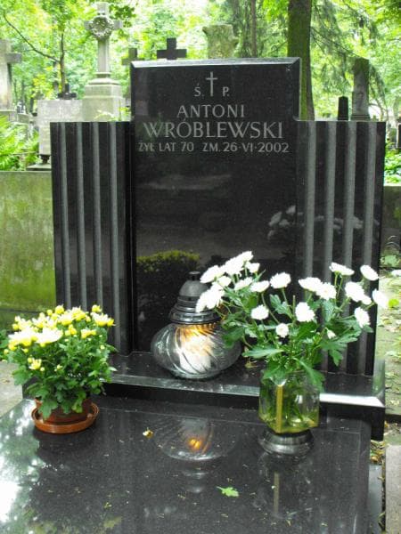 Zdjęcie grobu Antoni Wróblewski (2)