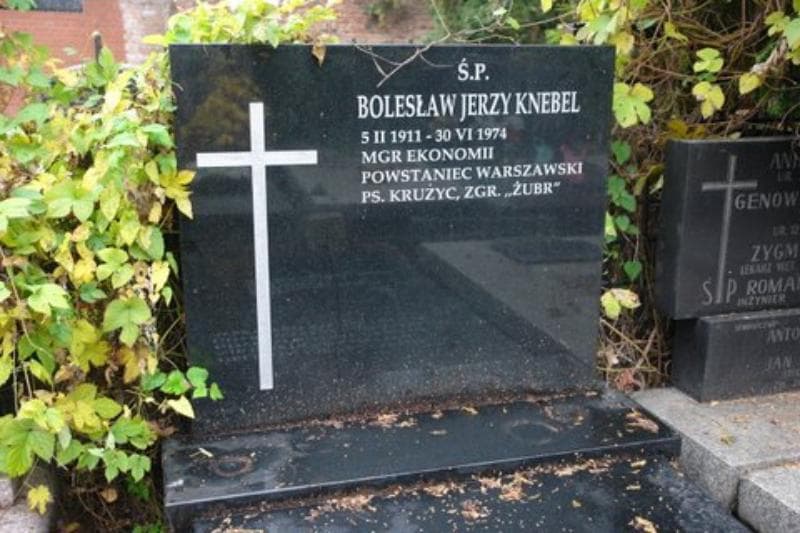 Zdjęcie grobu Bolesław Jerzy Knebel (2)