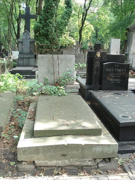 Zdjęcie grobu M. Eugeniusz Lyssy (1)
