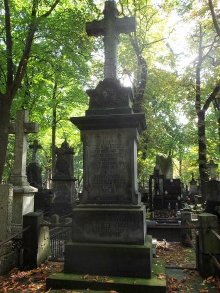 Zdjęcie grobu Bronisława Ciunkiewicz (2)