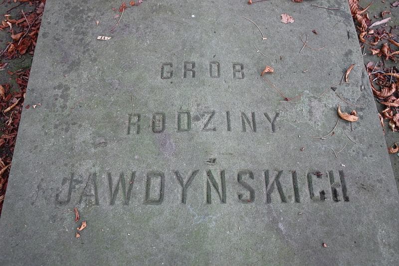 Zdjęcie grobu Jawdyńscy (2)