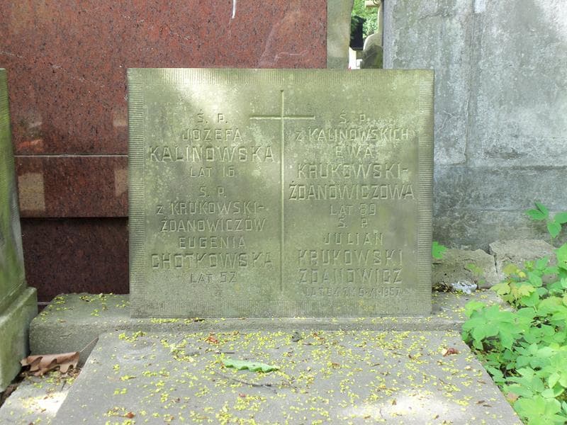 Zdjęcie grobu Eugenia Chotkowska (2)