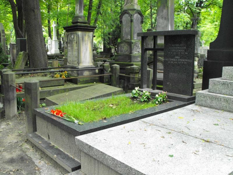 Zdjęcie grobu Bronisława Chyczewska (1)