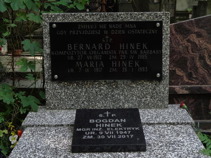 Zdjęcie grobu Bernard Hinek (2)