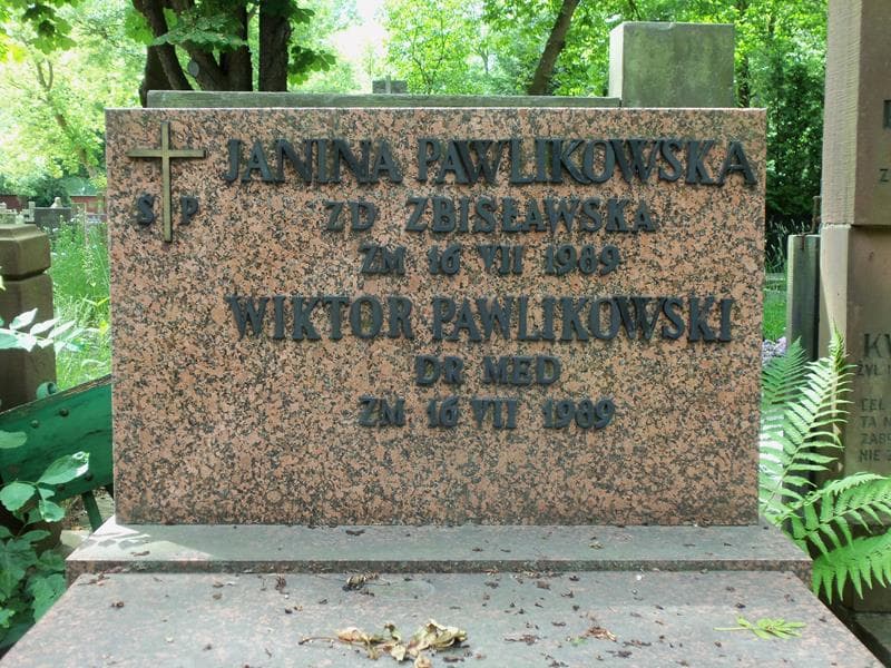 Zdjęcie grobu Wiktor Pawlikowski (2)