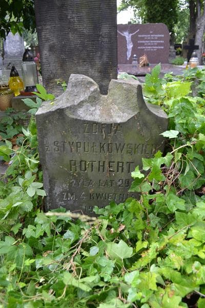 Zdjęcie grobu Zofja Rothert (2)