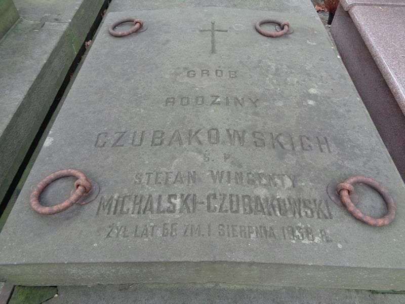 Zdjęcie grobu Stefan Wincenty Michalski-Czubakowski (2)