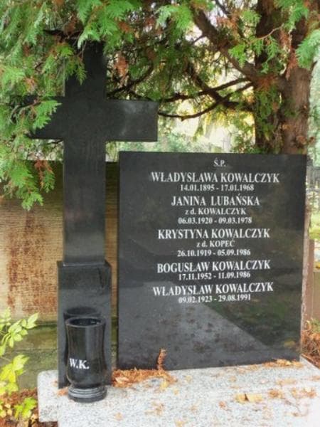Zdjęcie grobu Janina Lubańska (2)