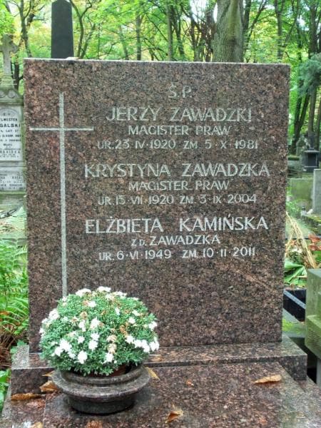Zdjęcie grobu Krystyna Zawadzka (2)